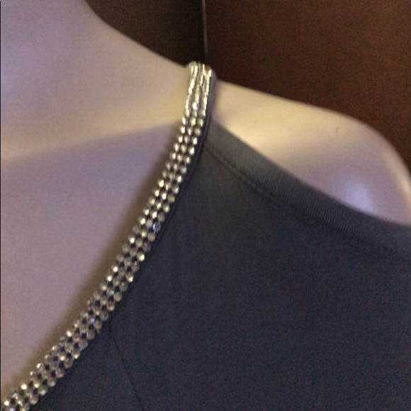 Juicy Couture grey cold shoulder maxi dress - Picture 3 of 6